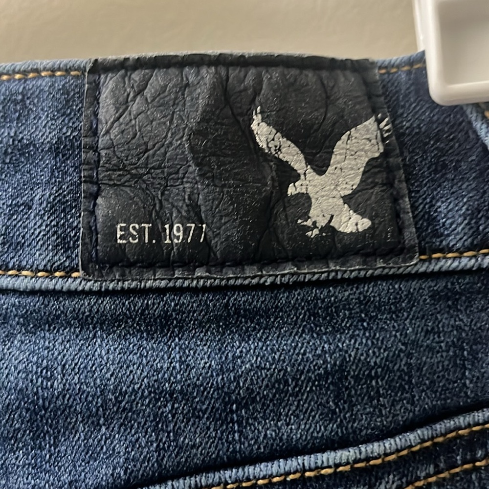 NOT FOR SALE American Eagle 4 Long Hi Rise Jegging 360 Degree Super Stretch NWOT - Picture 3 of 3